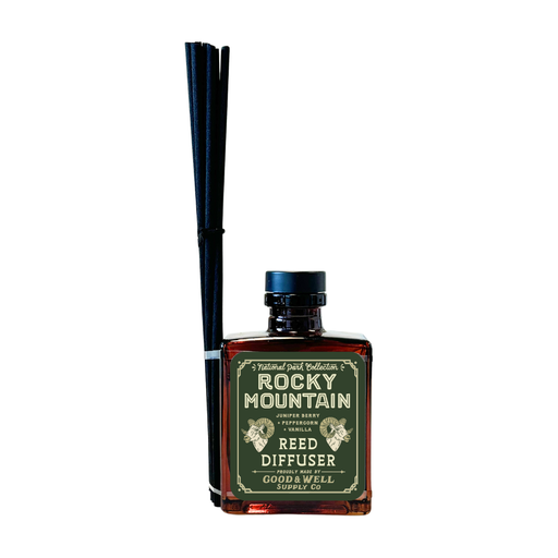 Good & Well Supply Co Rocky Mountain National Park Reed Diffuser White Smoke