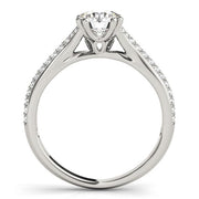Bids.com 14k White Gold Double Prong Multirow Band Diamond Engagement Ring (1 1/8 cttw) Rings White Smoke 3 / White Gold,3.5 / White Gold,4 / White Gold,4.5 / White Gold,5 / White Gold,5.5 / White Gold,6 / White Gold,6.5 / White Gold,7 / White Gold,7.5 / White Gold,8 / White Gold,8.5 / White Gold,9 / White Gold