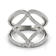 Bids.com 14k White Gold Entwined Design Diamond Dual Band Ring (3/4 cttw) Rings White Smoke 3 / White Gold,3.5 / White Gold,4 / White Gold,4.5 / White Gold,5 / White Gold,5.5 / White Gold,6 / White Gold,6.5 / White Gold,7 / White Gold,7.5 / White Gold,8 / White Gold,8.5 / White Gold,9 / White Gold