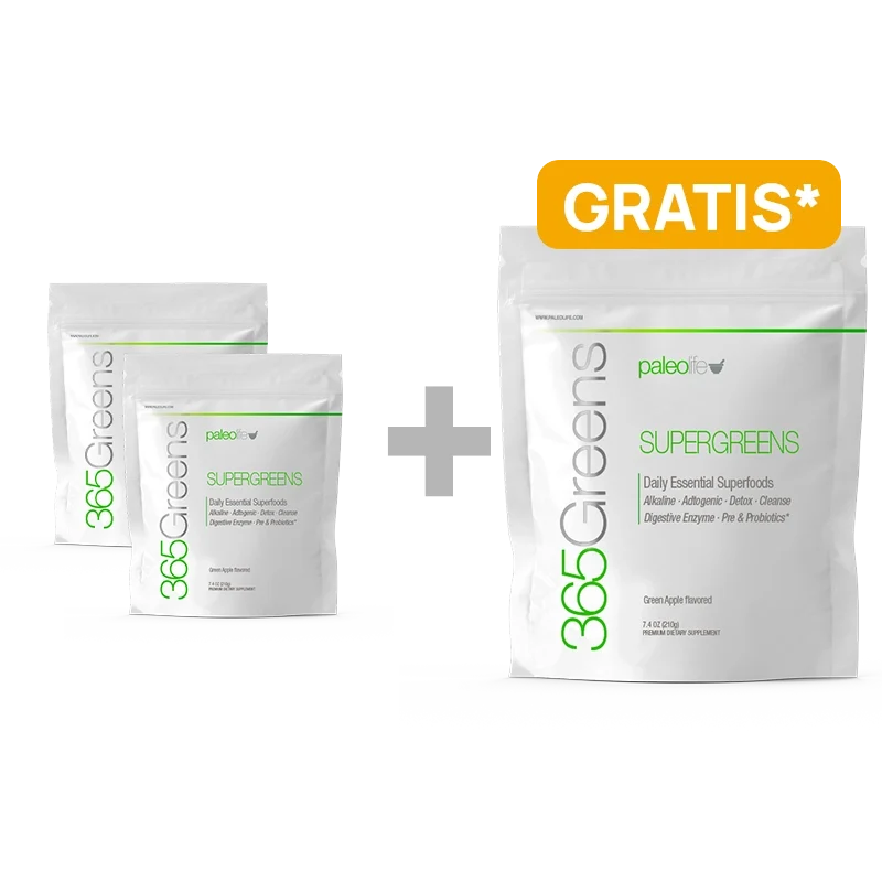 Paleolife 365Greens Black 3x2