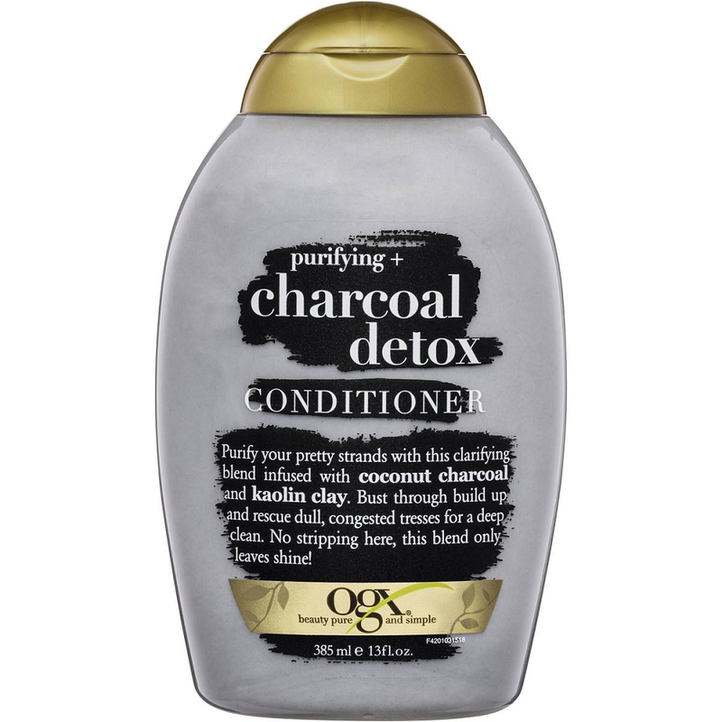 OGX OGX Purifying + Charcoal Detox Conditioner 385 Ml 13fl.oz Conditioners White Smoke