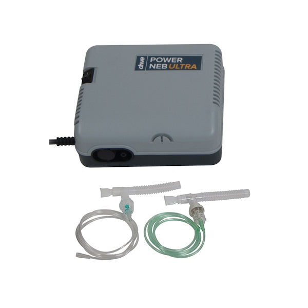 Drive Medical Drive Medical Power Neb Ultra Nebulizer With Reusable Kit Nebulizers White Smoke