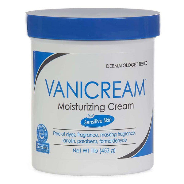 Vanicream Vanicream Moisturizing Skin Cream for Sensitive Skin 16 oz Moisturizing Skin Cream Gray