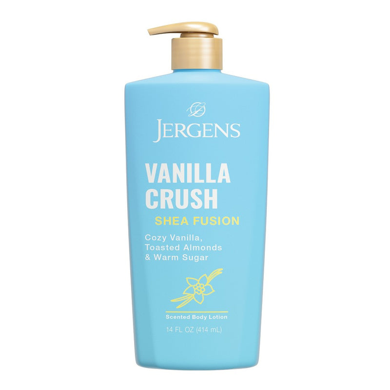Jergens Jergens Vanilla Crush Scented Body Lotion 14 Oz Lotion & Moisturizer Sky Blue