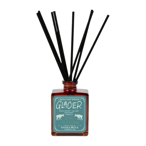Good & Well Supply Co Glacier National Park Reed Diffuser White Smoke