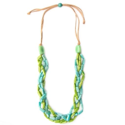 Caribbean Emerald Caribbean Emerald Kelly Necklace Accessories White Smoke