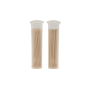 BiteMyWood 36 Qty Unflavored Birchwood Toothpicks in Plastic Tubes Toothpicks White Smoke 36qty Unflavored Double Point1,36qty Unflavored Single Point1