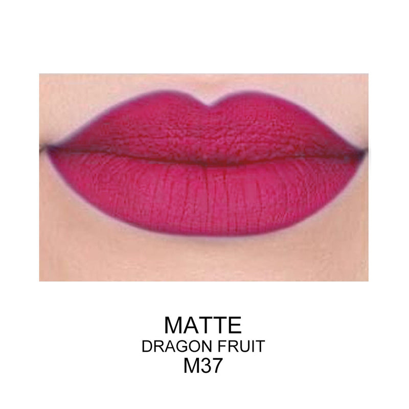 Prolux Cosmetics Best Matte Long Lasting Lip Gloss Lip Gloss Tan 37 DRAGON FRUIT