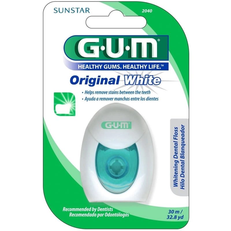 GUM GUM Hilo Dental Original White 40 M Candy & Chocolate White Smoke