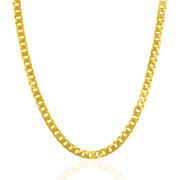 Bids.com 4.4mm 14k Yellow Gold Solid Miami Cuban Chain Necklaces White Smoke 20 / Yellow Gold,22 / Yellow Gold,24 / Yellow Gold,One / Yellow Gold