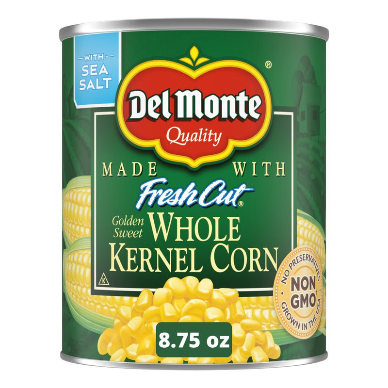Del Monte Del Monte Fresh Cut Golden Sweet Whole Kernel Corn 8.75oz Soups & Broths Dark Slate Gray
