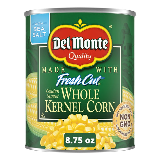 Del Monte Del Monte Fresh Cut Golden Sweet Whole Kernel Corn 8.75oz Soups & Broths Dark Slate Gray
