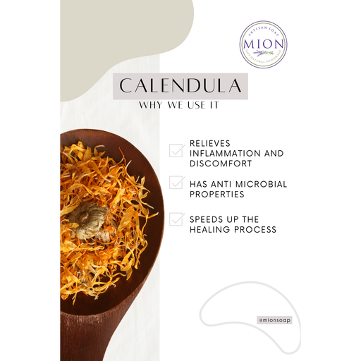 MION Artisan Soap Co. Calendula Scalp Scrub | Revitalizing & Nourishing Black