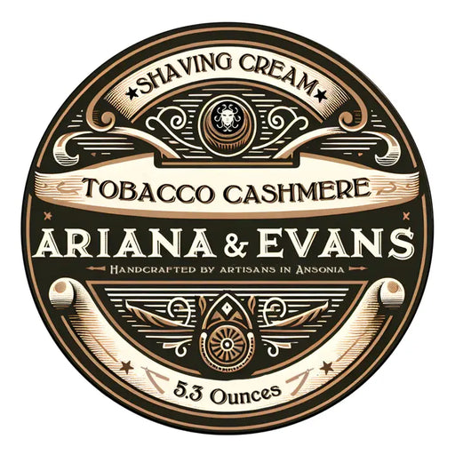 Ariana & Evans Ariana & Evans Tabacco Cashmere Shaving Collection Shaving Set Dark Slate Gray Shaving Soap 5.3 oz