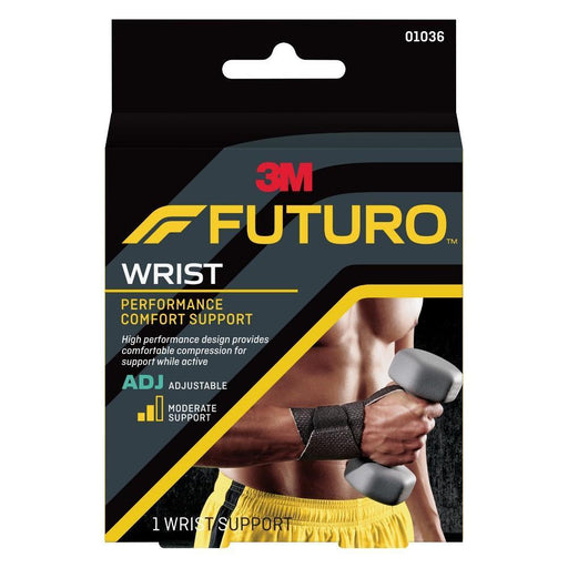 Futuro Futuro Precision Fit Wrist Support Adjustable Supports & Braces Black