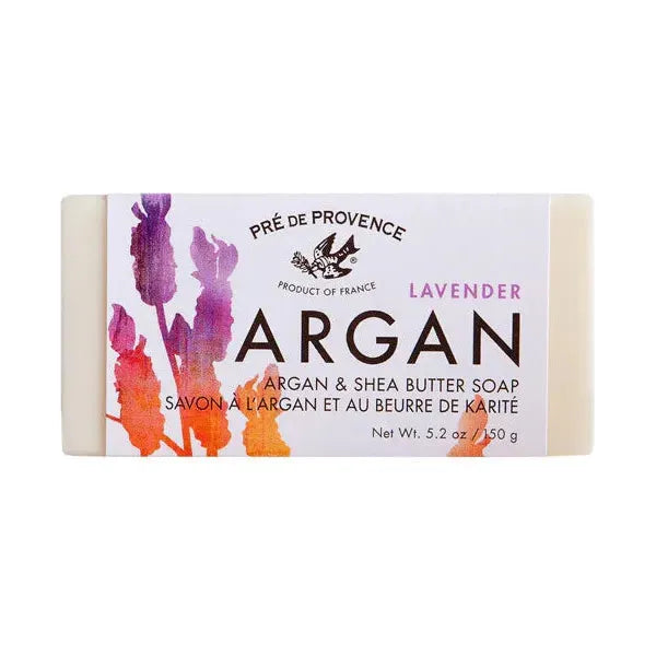 Pre De Provence Pre De Provence Lavender Argan & Shea Butter Soap 150g Bar Soap Light Gray