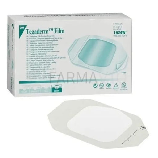 Tegaderm 3M™ Tegaderm™ Transparent Film Dressing – 8" x 12" (Box of 10) Medical Supplies White Smoke