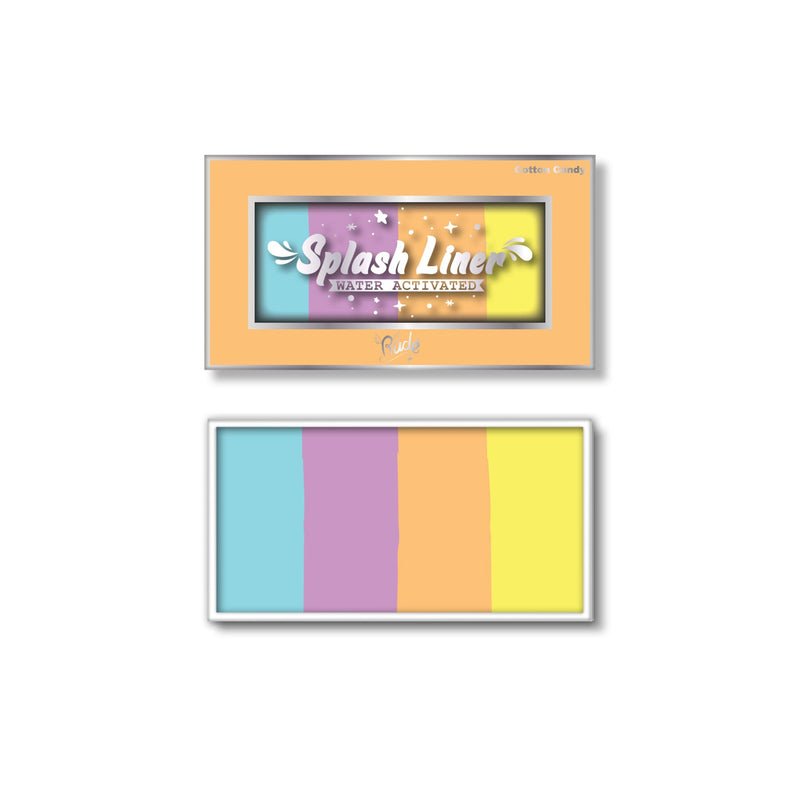 Rude Cosmetics Splash Liner Eyeliner Light Goldenrod Cotton Candy,Street Chalk,Comic Book,Pop Art,Synthwave,Rayon,Seascape,Back to Basics,Graphite,Space Dust,Coral Reef,Over the Rainbow