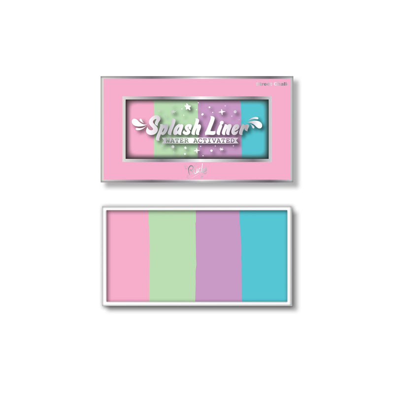 Rude Cosmetics Splash Liner Eyeliner Gray Cotton Candy,Street Chalk,Comic Book,Pop Art,Synthwave,Rayon,Seascape,Back to Basics,Graphite,Space Dust,Coral Reef,Over the Rainbow