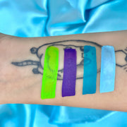 Rude Cosmetics Splash Liner Eyeliner Medium Turquoise Cotton Candy,Street Chalk,Comic Book,Pop Art,Synthwave,Rayon,Seascape,Back to Basics,Graphite,Space Dust,Coral Reef,Over the Rainbow