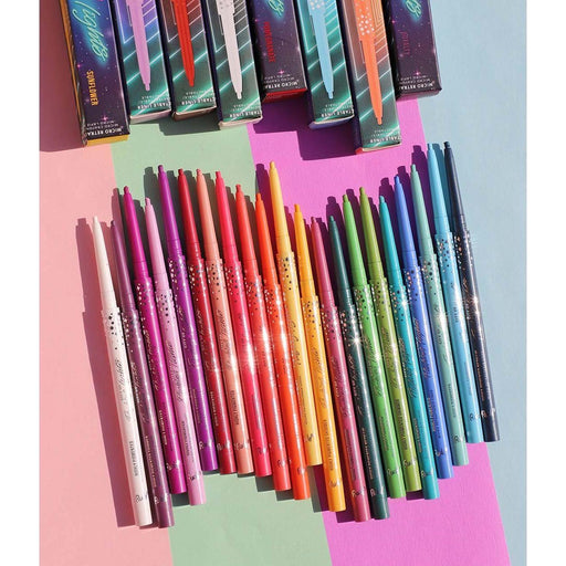 Rude Cosmetics City of Flashing Lights Micro Retractable Liner Collection Eyeliner & Lipliner Gray City of Flashing Lights Micro Retractable Liner - Set