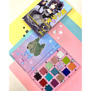 Rude Cosmetics Manga Collection Pressed Pigments & Shadows Palette - Cat Girl Chronicles Eye Shadow Light Gray Cat Girl Chronicles