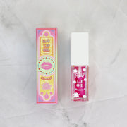 Rude Cosmetics Lip Oil Massage Lip Oil Light Gray Chillaxin' Cherry,Energizing Grapefruit,Strawberry Sauna,Peach Refresh,Pampered Passionfruit,Green Tea Detox