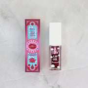 Rude Cosmetics Lip Oil Massage Lip Oil Light Gray Chillaxin' Cherry,Energizing Grapefruit,Strawberry Sauna,Peach Refresh,Pampered Passionfruit,Green Tea Detox