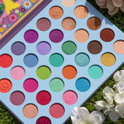 Rude Cosmetics Flower Love 35 Pressed Pigment & Shadows - Florist Eyeshadow Gray Florist