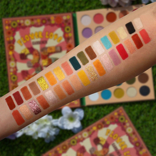 Rude Cosmetics Flower Love 35 Pressed Pigment & Shadows - Gardener Eyeshadow Sienna Gardener