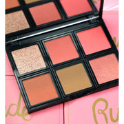 Rude Cosmetics Courageous Blush Palette Face Palettes Dark Slate Gray