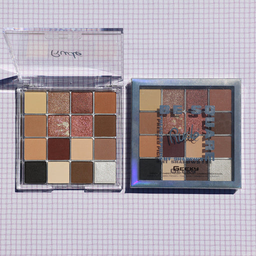 Rude Cosmetics Be Square Pressed Pigments & Shadows - Geeky Eye Shadow Thistle Geeky