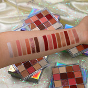 Rude Cosmetics Be Square Pressed Pigments & Shadows Eye Shadow Gray Brainy,Nerdy,Geeky,Dorky