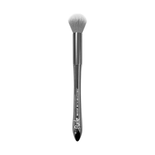 Rude Cosmetics Silver Bullet Multi-Purpose Buffer Brush Makeup Brushes Dim Gray Multi-Purpose Buffer Brush/Cream Contour