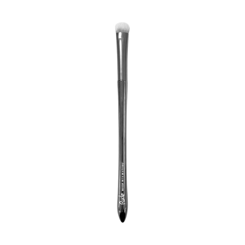 Rude Cosmetics Silver Bullet Firm Blending Brush Makeup Brushes Dim Gray Firm Blending Brush
