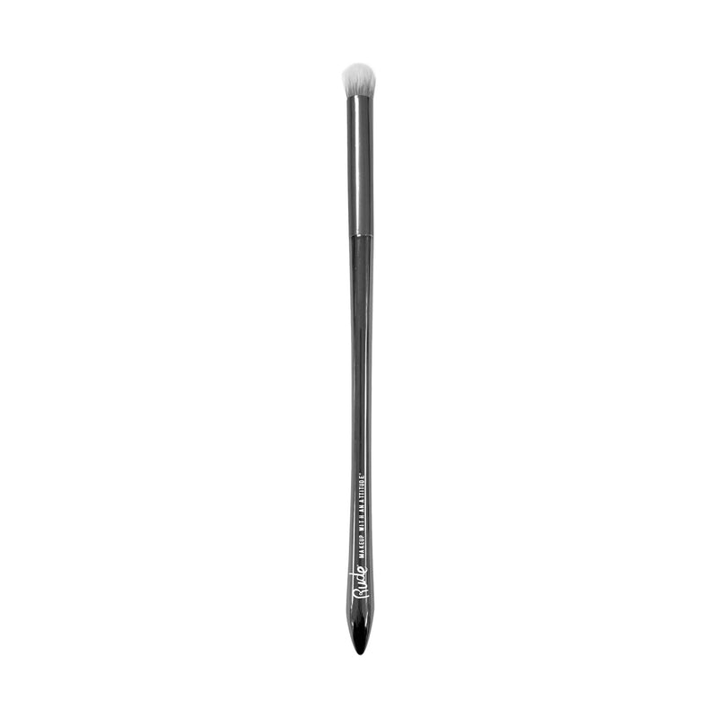 Rude Cosmetics Silver Bullet Mini Firm Blending Brush Makeup Brushes Dark Slate Gray Mini Firm Blending Brush