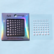 Rude Cosmetics Such a Gem Face & Body Jewels Face Powder Blue Clear Quartz,Angel Quartz,Rainbow Quartz,Mother of Pearl