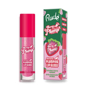Rude Cosmetics Berry Plump Plumping Lip Gloss Lip Gloss Maroon Cotton Candy