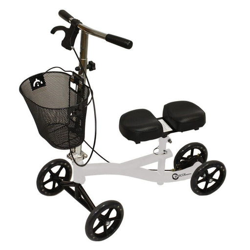Roscoe Medical Roscoe Medical Knee Scooter, Burgundy Mobility Scooters White Smoke