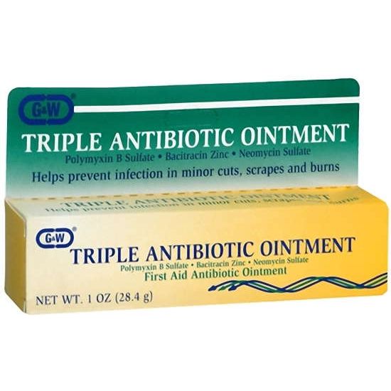 Albolene Albolene Triple Antibiotic Ointment By G&W Labs - 1oz First Aid White Smoke