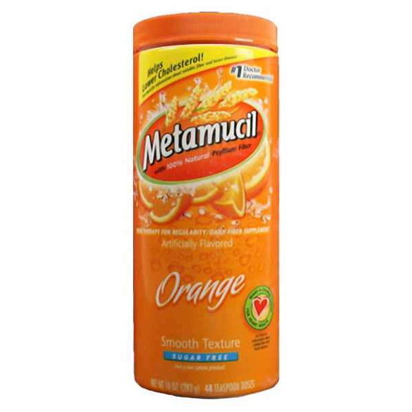 Metamucil Metamucil Multi-Health Psyllium Fiber Supplement Sugar-Free Powder, Orange Flavored, 48 Servings Health & Beauty Chocolate