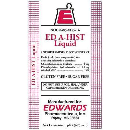 Ed A-hist Dm Ed A-hist Dm Ed-A-Hist Liquid Banana Flavor - 16 Oz Medicine & Drugs White Smoke