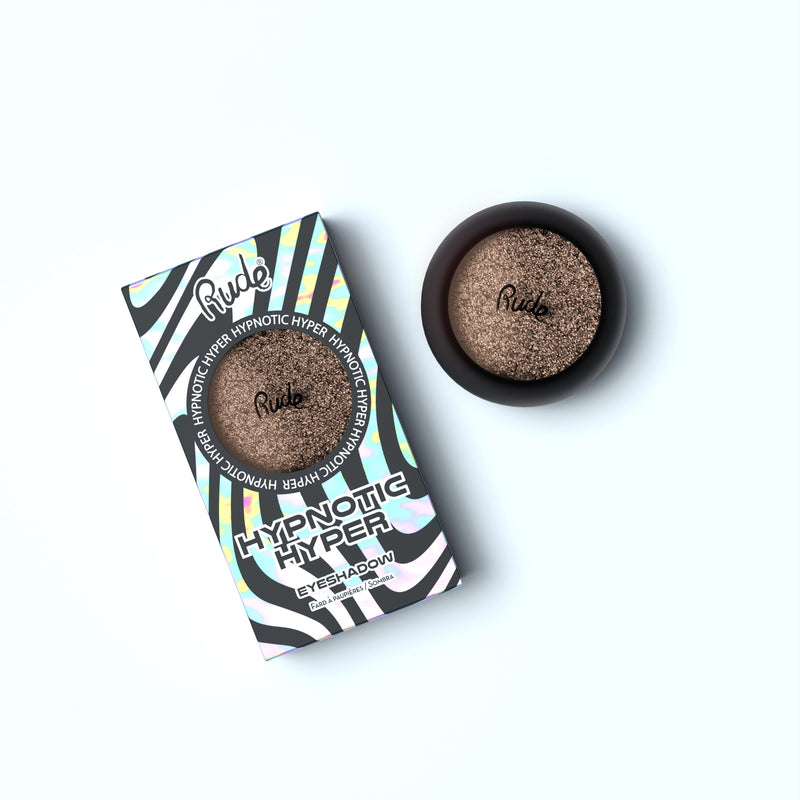 Rude Cosmetics Hypnotic Hyper Duo Chrome Eyeshadow Single Eyeshadows Alice Blue Disorient