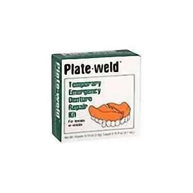 Plate Weld Plate Weld Temporary Emergency Denture Repair Kit Denture Repair Kits White Smoke