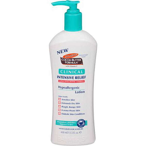 Palmer's Palmer's Cocoa Butter Clinical Intensive Relief Hypoallergenic Lotion 13.5 Oz Lotion & Moisturizer Light Gray
