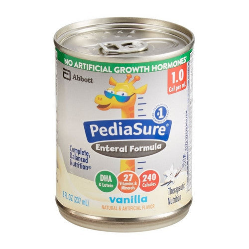 PediaSure PediaSure Vanilla Standard Tube Feeding Formula, 8 Oz. Can Nursing & Feeding White Smoke
