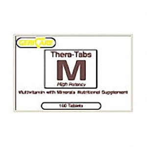 Geri Care Thera-M-Multi-Vitamin Tablets 100 Ct Vitamins & Supplements White Smoke