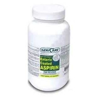 Geri Care Geri Care Adult Low Strength Aspirin, 81 Mg, Tablets Medicine & Drugs White Smoke