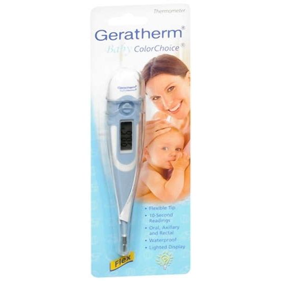 Geratherm Geratherm Baby ColorChoice Thermometer Blue Medical Thermometers White Smoke