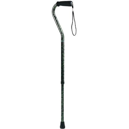Carex Carex Green Designer Offset Canes Canes & Walking Sticks White Smoke